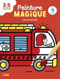 Produktbild: Les pompiers : peinture magique &agrave; l'eau
