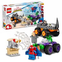 Bild vom Artikel LEGO Marvel 10782 Hulks und Rhinos Monster Truck-Duell Spielzeug vom Autor 