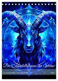 Produktbild: Die Konstellationen der Sterne (Tischkalender 2026 DIN A5 hoch), CALVENDO Monatskalender