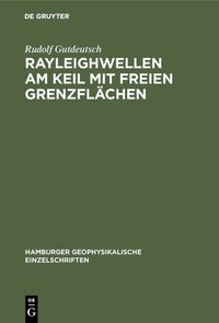 Produktbild: Rayleighwellen am Keil mit freien Grenzfl&auml;chen