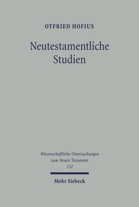 Produktbild: Neutestamentliche Studien