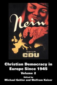 Produktbild: Christian Democracy in Europe Since 1945