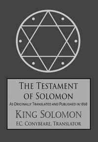 Produktbild: The Testament of Solomon