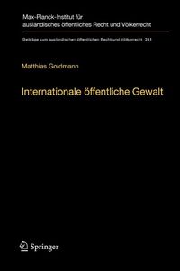 Produktbild: Internationale &ouml;ffentliche Gewalt