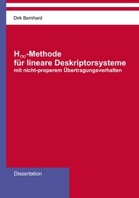 Produktbild: H-unendlich-Methode f&uuml;r lineare Deskriptorsysteme mit nicht-properem &Uuml;bertragungsverhalten