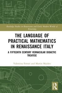Produktbild: The Language of Practical Mathematics in Renaissance Italy