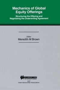 Produktbild: Mechanics of Global Equity Offerings
