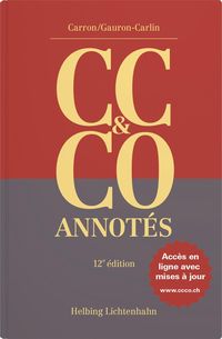 Produktbild: Code civil suisse et Code des obligations annot&eacute;s (CC & CO)