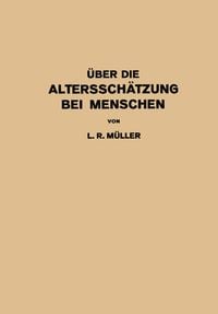 Produktbild: &Uuml;ber die Alterssch&auml;tzung bei Menschen