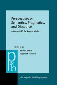 Produktbild: Perspectives on Semantics, Pragmatics, and Discourse