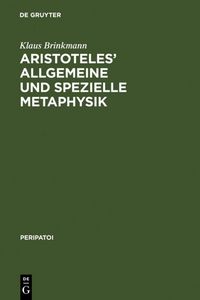 Produktbild: Aristoteles' allgemeine und spezielle Metaphysik