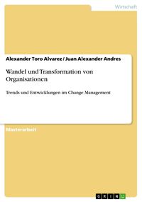 Produktbild: Wandel und Transformation von Organisationen