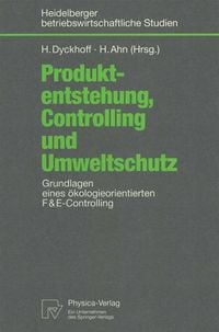 Produktbild: Produktentstehung, Controlling und Umweltschutz