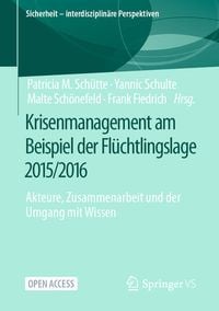 Produktbild: Krisenmanagement am Beispiel der Fl&uuml;chtlingslage 2015/2016