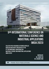Produktbild: 5th International Conference on Materials Science and Industrial Applications (MSIA 2023)