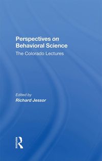 Produktbild: Perspectives On Behavioral Science