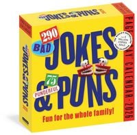 Produktbild: 290 Bad Jokes & 75 Punderful Puns Page-A-Day(r) Calendar 2026