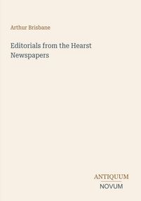Produktbild: Editorials from the Hearst Newspapers