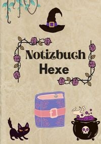 Produktbild: Notizbuch Hexe | A5 | Liniert