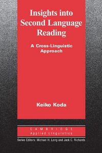Produktbild: Insights Into Second Language Reading