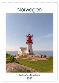 Produktbild: Norwegen - Perle des Nordens (Wandkalender 2027 DIN A2 hoch), CALVENDO Monatskalender