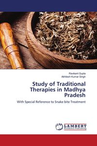 Produktbild: Study of Traditional Therapies in Madhya Pradesh
