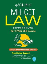Produktbild: MH-CET LAW for 3 Years LLB Course 2020