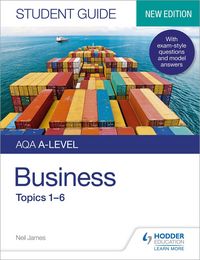 Produktbild: AQA A-level Business Student Guide 1