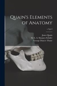 Produktbild: Quain's Elements of Anatomy; v.3: pt.4