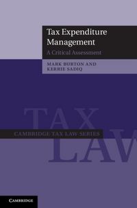 Produktbild: Tax Expenditure Management