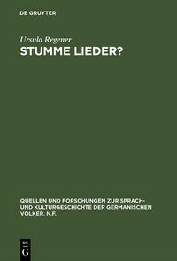 Produktbild: Stumme Lieder?