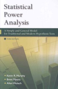 Produktbild: Murphy, K: Statistical Power Analysis
