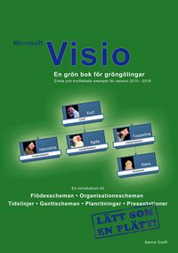 Produktbild: Microsoft Visio - En gr&ouml;n bok f&ouml;r gr&ouml;ng&ouml;lingar