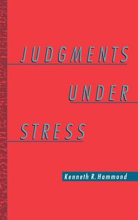 Produktbild: Judgments Under Stress