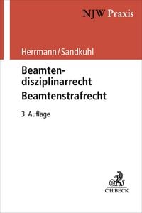 Produktbild: Beamtendisziplinarrecht - Beamtenstrafrecht