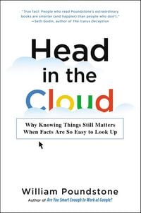 Produktbild: Poundstone, W: Head in the Cloud