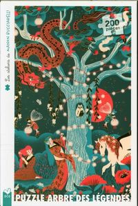 Produktbild: Arbre des l&eacute;gendes : puzzle 200 pi&egrave;ces