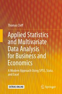 Produktbild: Applied Statistics and Multivariate Data Analysis for Business and Economics