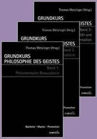Produktbild: Grundkurs Philosophie des Geistes - 3 B&auml;nde