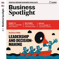 Produktbild: Business-Englisch lernen Audio - Leadership and decision-making