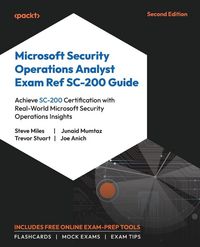 Produktbild: Microsoft Security Operations Analyst Exam Ref SC-200 Guide - Second Edition