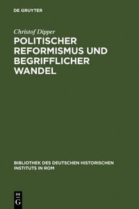 Produktbild: Politischer Reformismus und begrifflicher Wandel
