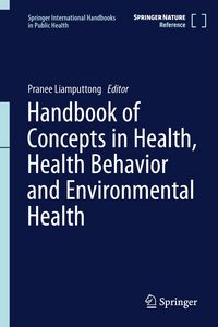 Produktbild: Handbook of Concepts in Health, Health Behavior and Environmental Health