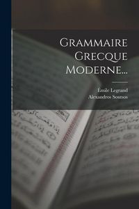 Produktbild: Grammaire Grecque Moderne...