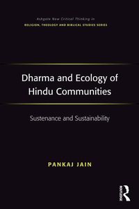 Produktbild: Dharma and Ecology of Hindu Communities