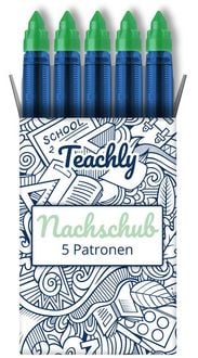 Produktbild: Teachly Nachschub Patrone 5er Set Gr&uuml;n