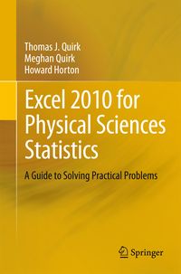 Produktbild: Excel 2010 for Physical Sciences Statistics