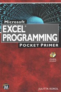 Produktbild: Microsoft Excel Programming Pocket Primer