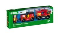 Produktbild: BRIO World - Feuerwehr-Leiterfahrzeug mit Licht & Sound