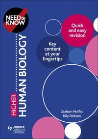 Produktbild: Need to Know: Higher Human Biology